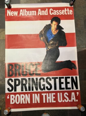 BRUCE SPRINGSTEEN Born In The USA 1984 US Columbia Records PROMO