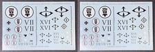 Horus Heresy Legiones Astartes Vehicle Transfer Sheet Warhammer 30k - x2 