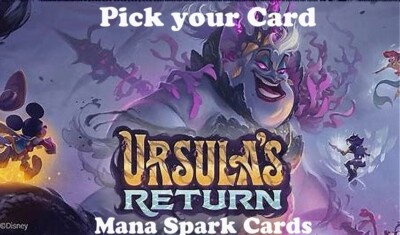 Disney Lorcana - Ursula's Return - Pick your Card X1
