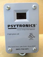 Psytronics P1301 Transient Voltage Surge Suppressor Single Phase 120V 47354HM