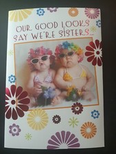 Funny Birthday Card to Sister
