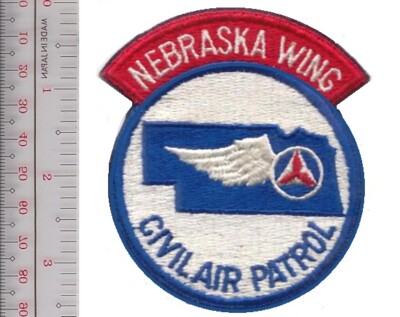 US Civil Air Patrol CAP Nebraska Wing US Air Force Auxhilliary NO ...