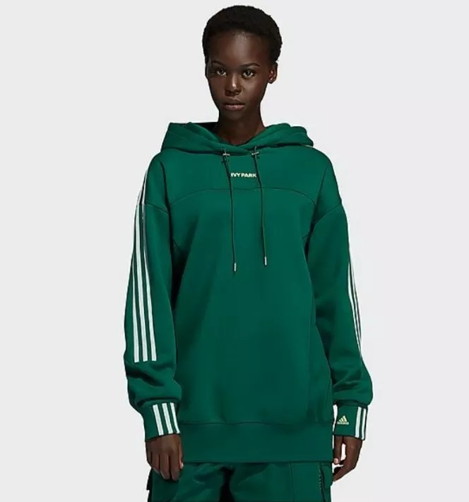 Adidas green hotsell hoodie women's