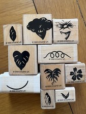 stampin up stamp sets Marvelous Morning Glory 1999 Set Of 10.