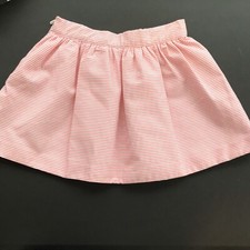 Janie And Jack Pink/white Striped Skirt Size 3