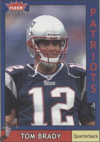 Tom Brady #170 2003 Fleer Tradition card