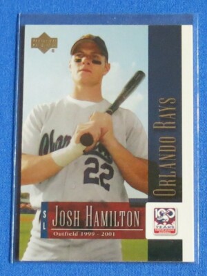 2001 Upper Deck Minors Centennial Josh Hamilton card #19 Orlando Rays