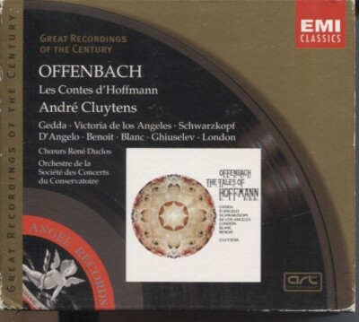J. OFFENBACH - Offenbach: Les Contes D' Hoffmann - 2 CD -and booklet