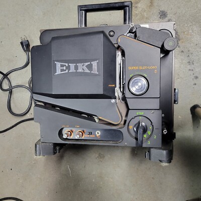 Vintage EIKI Super Slot Load II Model SL 16mm Movie Projectors