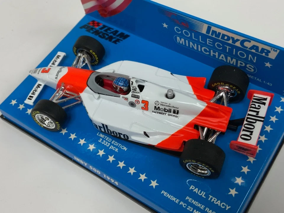 1/43 Minichamps Penske Mercedes PC23 de 1994 de Paul Tracy 520 944603 Foto 3 de 4