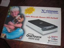 NIB Visioneer One Touch 5800 USB Flatbed Scanner   NEW open box