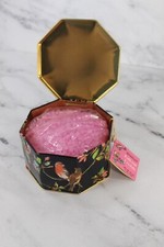 Vintage Bath Oil Crystals. Beautiful Tin