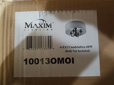 Maxim Lighting - 4  Light semi finish 18 Inches Wide By 14.5 High NEW