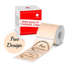 2 Inch 50*50mm Circle Label for Phomemo M110/M110S/M120/M200/M220 Label Maker