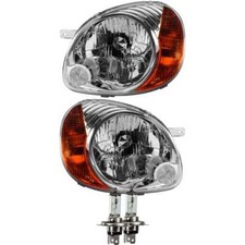 Scheinwerfer Set für Hyundai Atos 01-04 Klarglas inkl. OSRAM Lampen