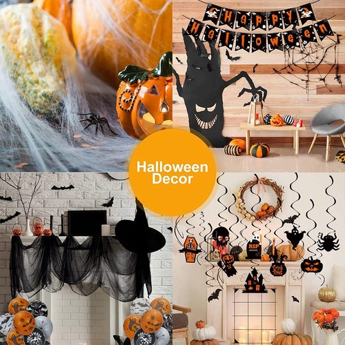 Halloween Decorations Outdoor Indoor Decor HAPPY HALLOWEEN Party Favors with ... - Picture 7 of 8