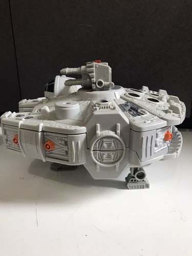 Star Wars Galactic Heroes Hasbro 2011 Millennium Falcon Playset w figures - Picture 9 of 12