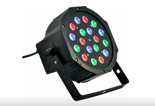 FARETTO FARO 18 LED PAR DMX DISPLAY LUCI EFFETTO DISCOTECA CLUB FESTA EVENTI - Foto 8 di 8