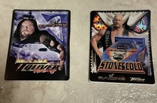 WWF VINTAGE DECALS STONE COLD STEVE AUSTIN  THE UNDERTAKER WWE RACING VERY RARE