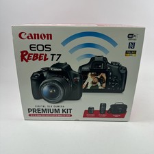 Canon EOS Rebel T7 24.1MP Digital SLR DSLR Camera 0 Shutter Count