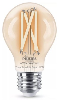 Philips by Signify Smart LED klar 7 W (entspr. 60 W) A60 E27 LED Intelligentes
