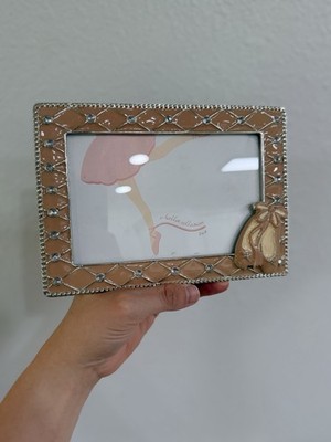 The Ballet Collection 6x4 Frame Pink Ballet Shoes Frame Rhine Stones
