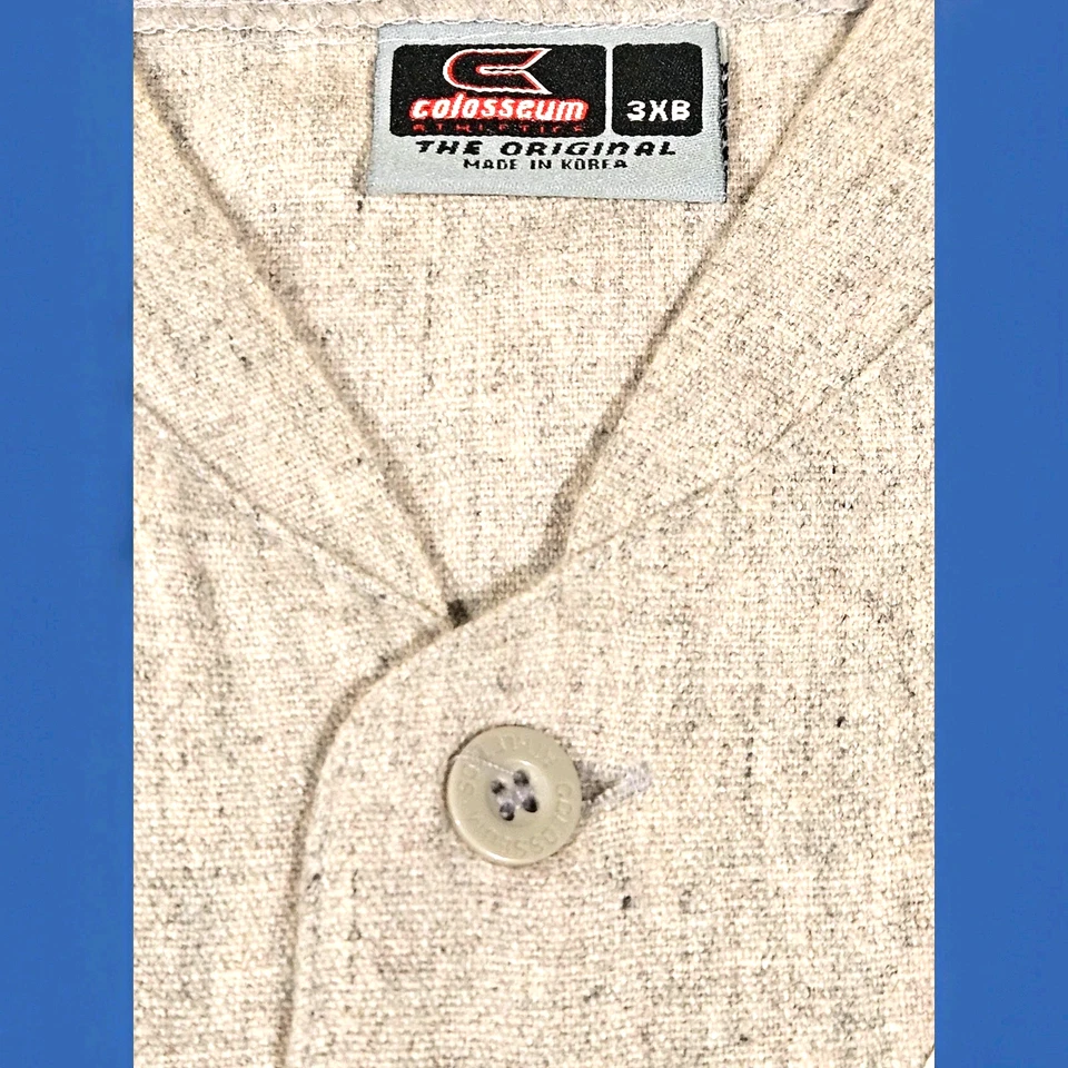 Camiseta deportiva de lana Colosseum MLB 'NY Yankees''Babe Ruth' #3 retro 1932 - para hombre talla 3XL Foto 2 de 4