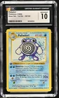 1999 Pokemon Base Set Poliwhirl 1st Edition CGC 10 #38/102