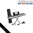 Alesis Digital Piano 88-Key Full-Size Keyboard Beginner Piano Lessons Included