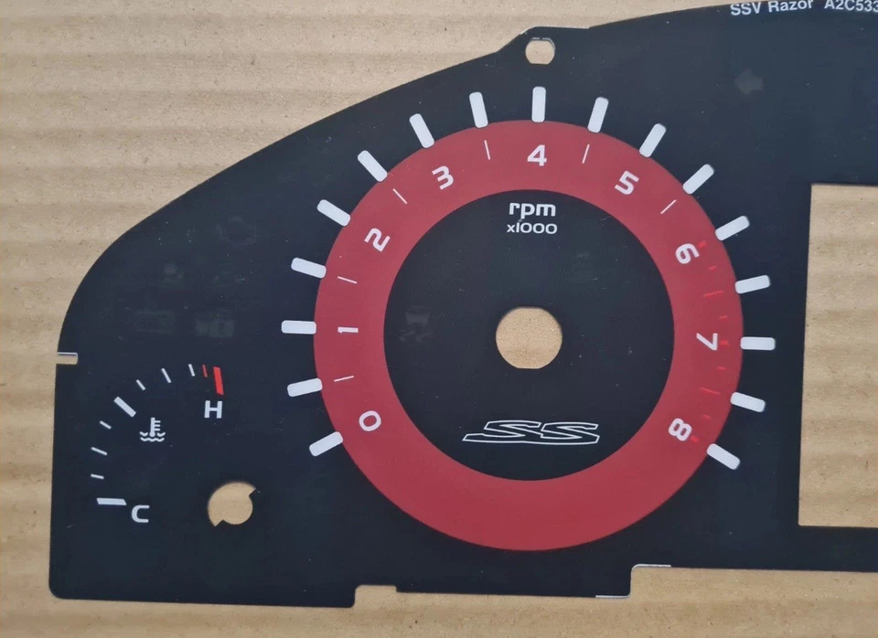 NOS Holden VE SSV Commodore Red Hot Face Cool Mod For Pontiac G8/Base/GT Foto 4 de 4