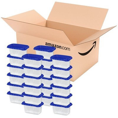 Food Storage Meal Prep Containers Reusable for Kitchen Organization, Smart Snap