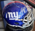 Saquon Barkley Auto Mini Helmet Autograph NY Giants Philadelphia Eagles