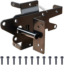 Heavy Duty Gate Latch, Post Mount Automatic Self-Closing Door Latch,For Wooden/V