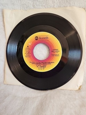 B.J. THOMAS Hey Won't You Play Another Somebody Done 45 7'' POP Record Vinyl