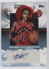 2025-26 Topps Contemporary Marks Collin Murray-Boyles #CM-CM Auto 1cb6