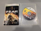 F.E.A.R. First Encounter Assault Recon (Microsoft Xbox 360 FEAR Disc & Manual