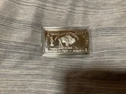.999 FINE GERMAN SILVER 1 TROY OZ SILVER BAR UNITED STATES OF AMERICA BUFFALO