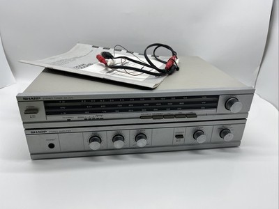 Sharp SA-200 Receiver Verstärker Tuner RARITÄT Stereo Tuner ungetestet Amplifier