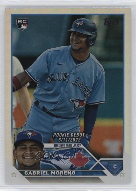 2023 Topps Update Rookie Debut Rainbow Foil Gabriel Moreno #US290 0wc9