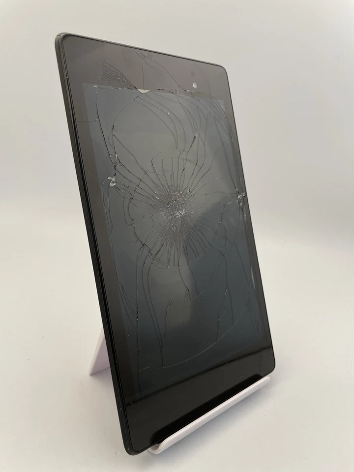 Asus Google Nexus 7 K008 Black Android Tablet Cracked Spares And Repairs #A - Image 2 of 4