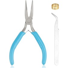 Jewelry Making Needle Nose Pliers and Chain Nose Pliers for Crafting