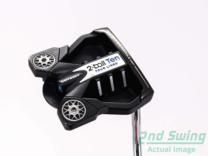 Odyssey 2-Ball Ten Tour Lined Putter Right-Handed 34.5in Slight Arc Steel