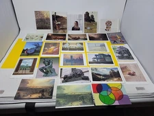 Lot of 25 Art Postcard Museum Gallery Artwork Sculpture Painting NEW Unused 