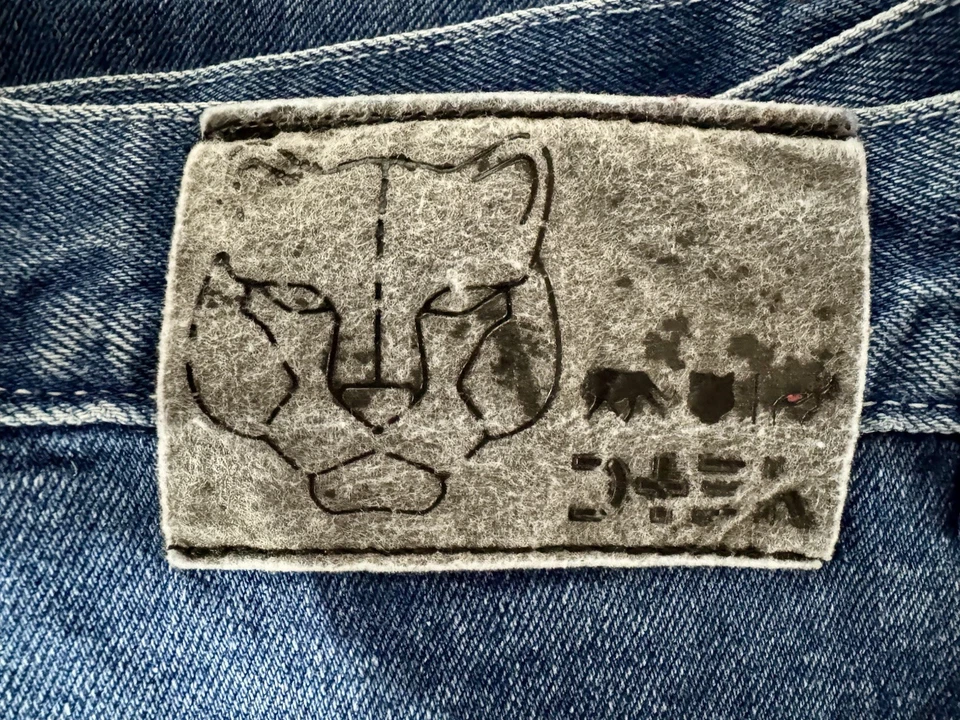 Vintage Y2k DTEK Carpenter Jeans Men’s 40x34 Blue Baggy Skater Wide Leg Grunge - Image 3 of 4