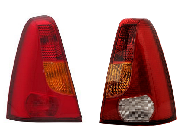 RüCkleuchten Set FüR Dacia Logan Limo 2004-2008 RüCklichter Gelber Blinker-image