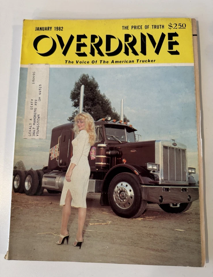 OVERDRIVE Magazine The Voice Of The American Trucker  10 Issues.  ‘81-‘82-‘83 - Image 2 of 4