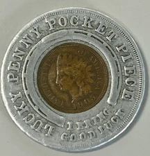 Lucky Penny Pocket Piece 1905 Indian Head Penny
