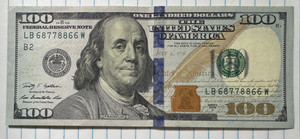 2009 A $100 Fancy Serial Number Note # 68 77 88 66