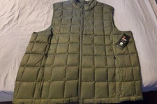 Swiss Tech Quilted Dark Green Vest Mens 2X NWT