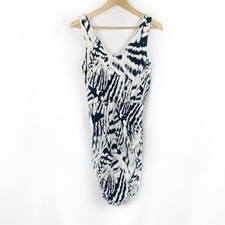Express Stretch Knit Ruched Tank Dress, Size Small